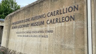 Caerleon Roman Fortress amp Baths  Including Caerleon Wood Sculptures [upl. by Ynohtna]