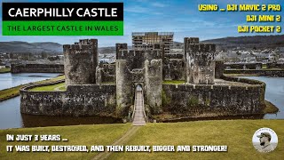 Caerphilly Castle  The Largest in Wales 2nd in Britain [upl. by Dobbins657]