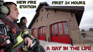 First 24 Hours in a New Fire Station  A Day in the Life [upl. by Marlowe]