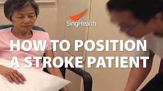 How To Position A Stroke Patient [upl. by Janka]