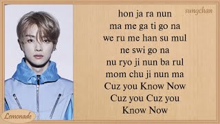 NCT U  Know Now Easy Lyrics [upl. by Cassandry]