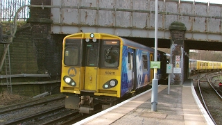 Half an Hour at 216  Birkenhead North Station 1022017  Class 507 508 terminus [upl. by Oilcareh]