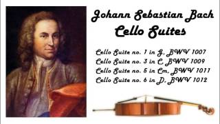 Johann Sebastian Bach  Cello suites in 432 Hz great for reading or studying [upl. by Nagem801]