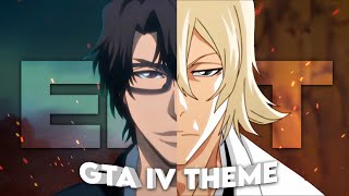 Aizen x Urahara  GTA IV Theme Edit [upl. by Arral]